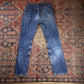 Levi's W26 L30 Skinny Blue Denim Jeans