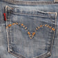 Levi's Red Tab W30 L30 Flare Blue Denim Jeans
