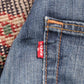 Levi's 37506 W34 L32 Straight Leg Blue Denim Jeans