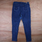 Levi's 721 Red Tab W34 L30 Skinny Blue Denim Jeans