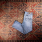 Wrangler W36 L30 Straight Blue Denim Jeans