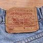 Levi's 550 Red Tab W28 L34 Tapered Leg Relaxed Fit Blue Denim Jeans