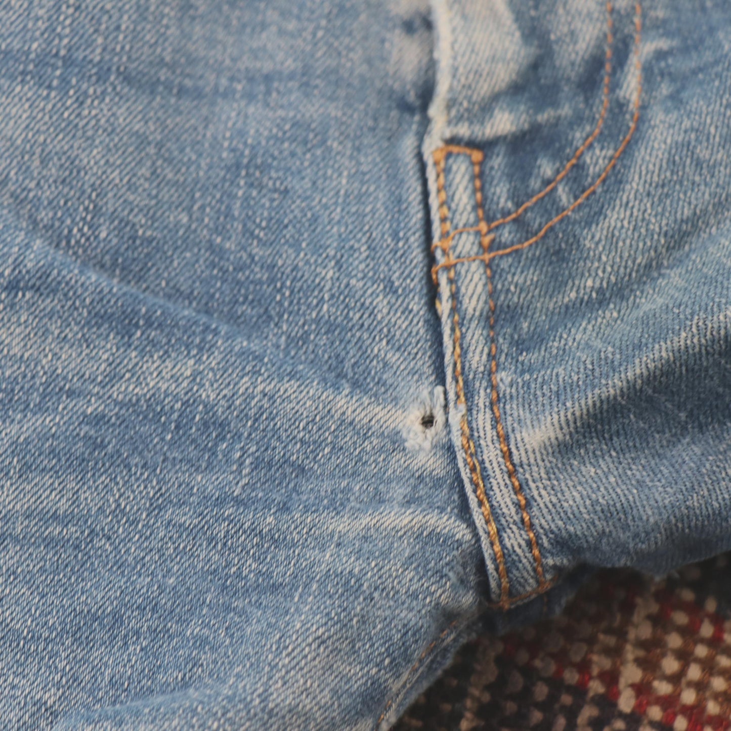 Levi's 504 Red Tab W30 L32 Straight Leg Regular Fit Blue Denim Jeans