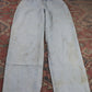 Lee W28 L30 Tapered Leg Relaxed Fit Blue Denim Jeans