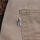 Levi's 514 W30 L30 Straight Leg Beige Denim Jeans