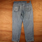Levi's 550 Red Tab W36 L30 Tapered Leg Relaxed Fit Blue Denim Jeans