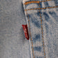 Levi's 505 Red Tab W36 L28 Straight Leg Regular Fit Blue Denim Jeans