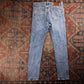 Levi's 510 Red Tab W32 L31 Skinny Blue Denim Jeans