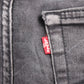 Levi's 510 Red Tab W30 L27 Skinny Black Denim Jeans