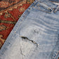 Levi's W30 L34 Skinny Classic Ripped Style Blue Denim Jeans