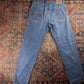 Levi's 550 Red Tab W36 L36 Tapered Leg Relaxed Fit Blue Denim Jeans