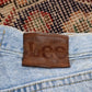 Lee W32 L32 Straight Leg Relaxed Fit Blue Denim Jeans