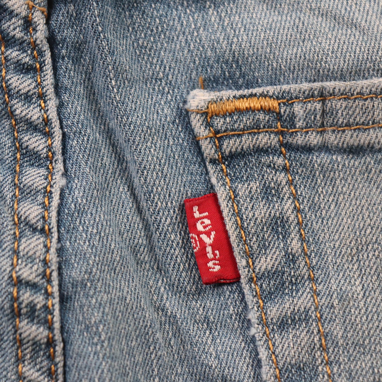 Levi's 559 Red Tab W32 L28 Straight Leg Relaxed Fit Classic Ripped Style Blue De