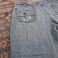 Wrangler W36 L31 Straight Leg Relaxed Fit Classic Ripped Style Blue Denim Jeans