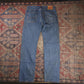 Levi's 505 W36 L33 Straight Leg Regular Fit Blue Denim Jeans