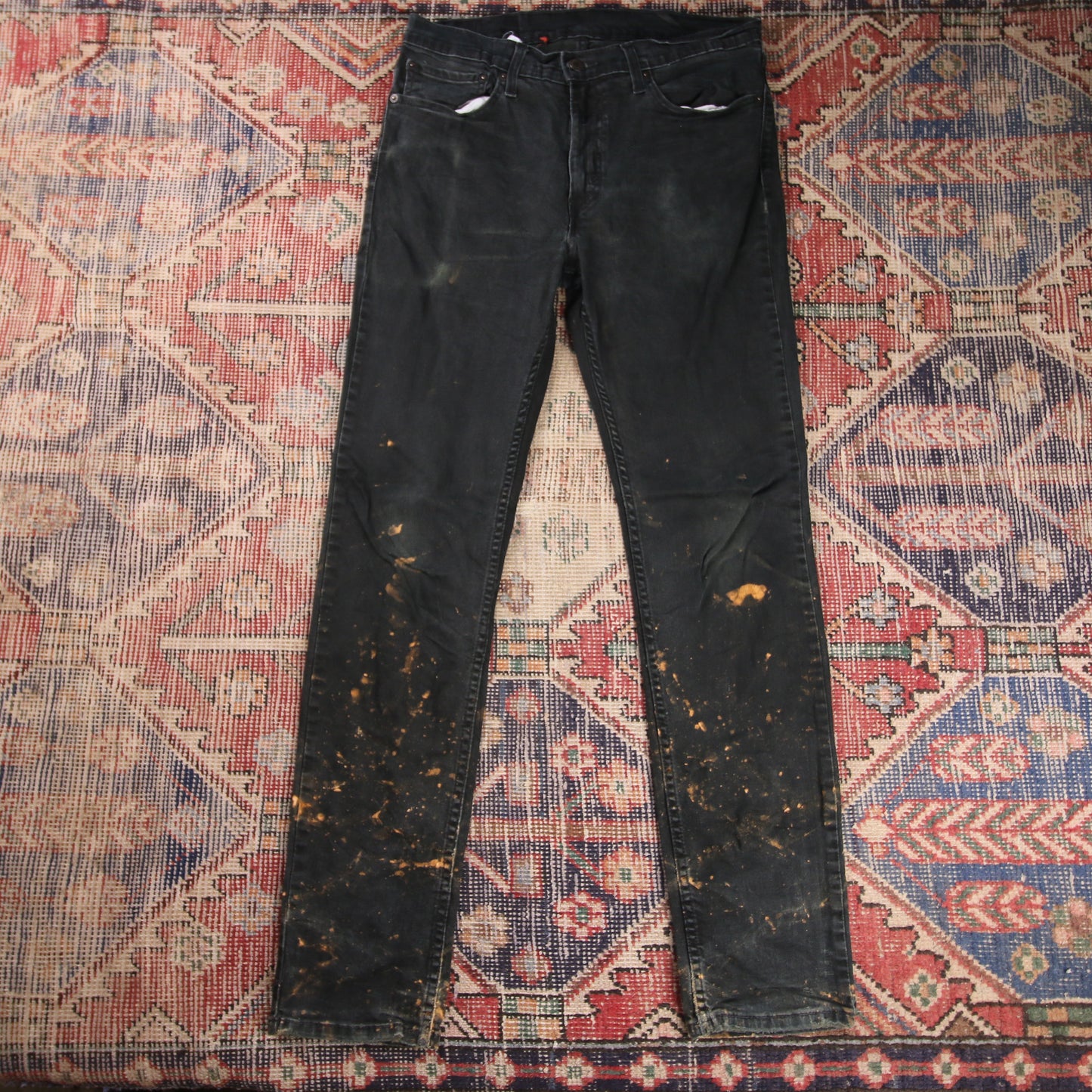 Levi's 511 W32 L32 Slim Fit Black Denim Jeans