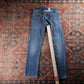 Levi's 514 Red Tab W28 L30 Straight Leg Blue Denim Jeans