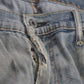 Levi's 527 W36 L24 Bootcut Distressed Style Blue Denim Jeans