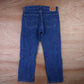 Levi's 505 Red Tab W36 L29 Straight Leg Regular Fit Blue Denim Jeans