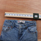 Levi's 502 Red Tab W24 L24 Tapered Leg Regular Fit Classic Ripped Style Blue Den