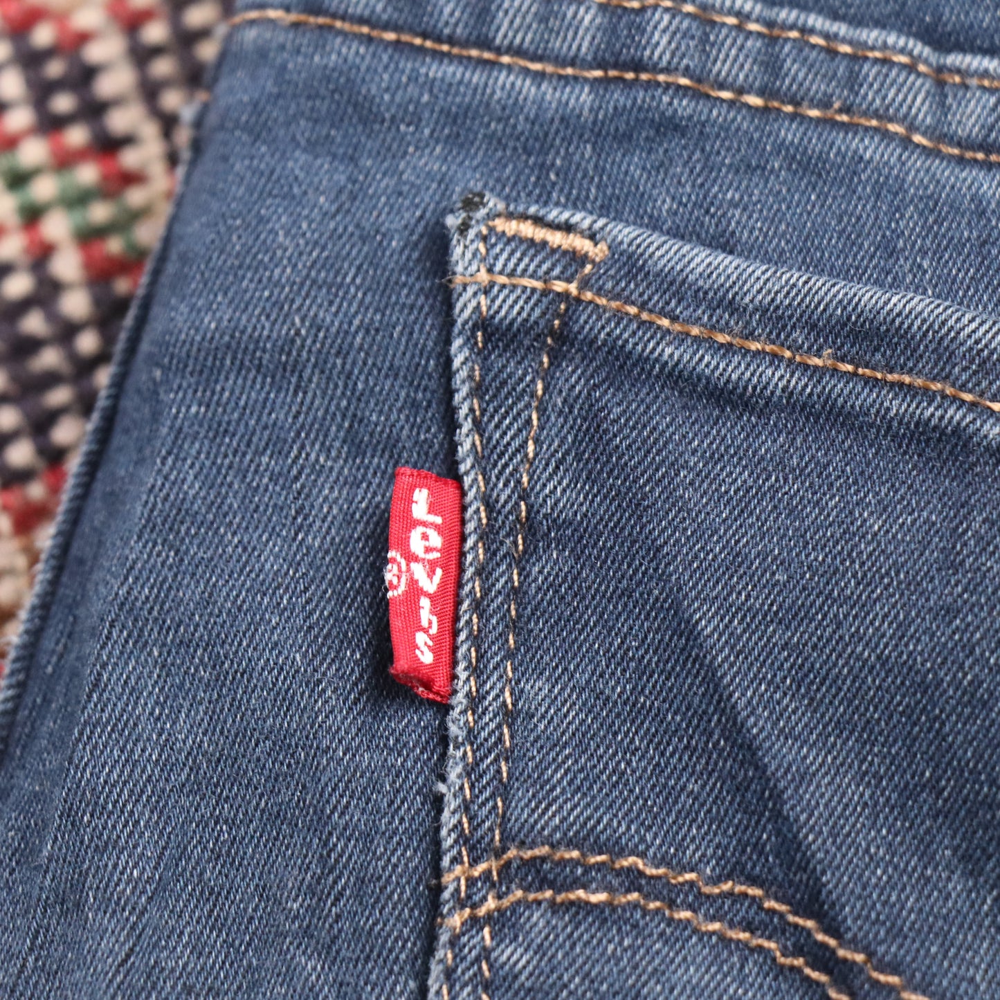 Levi's 710 W28 L30 Skinny Blue Denim Jeans