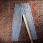 Levi's 550 W30 L29 Tapered Leg Relaxed Fit Blue Denim Jeans