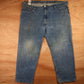 Levi's 505 Red Tab W30 L30 Straight Leg Regular Fit Blue Denim Jeans
