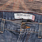 Levi's 505 W32 L29 Straight Leg Regular Fit Classic Ripped Style Blue Denim Jean