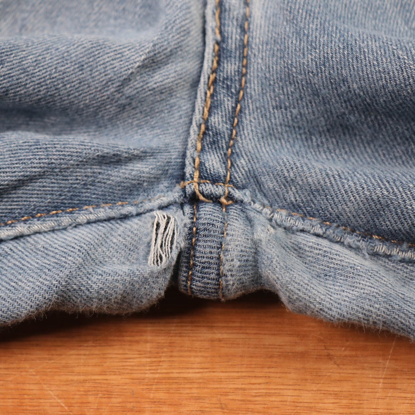Levi's 711 Red Tab W28 L30 Skinny Blue Denim Jeans