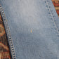 Levi's 527 W36 L24 Bootcut Distressed Style Blue Denim Jeans