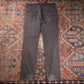 Levi's W34 L31 Straight Leg Black Denim Jeans