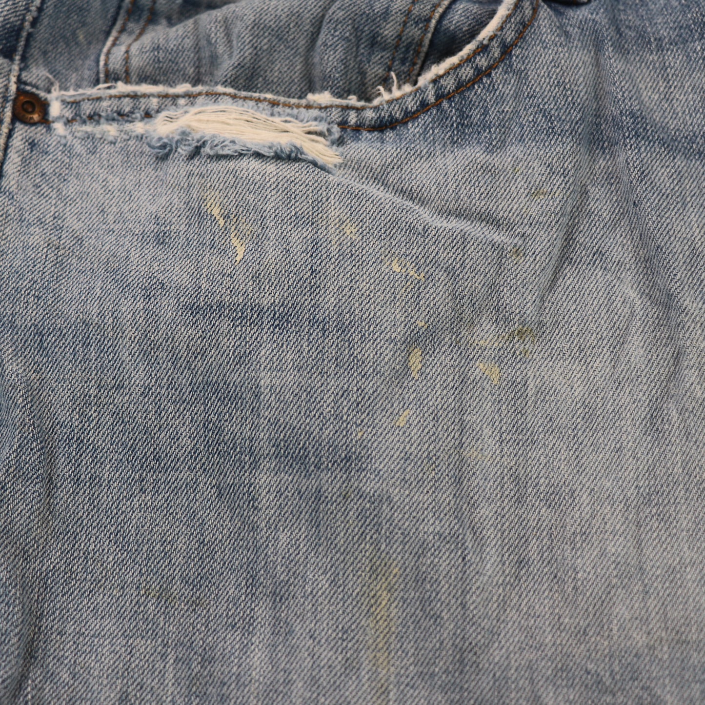 Wrangler W40 L30 Straight Leg Relaxed Fit Blue Denim Jeans