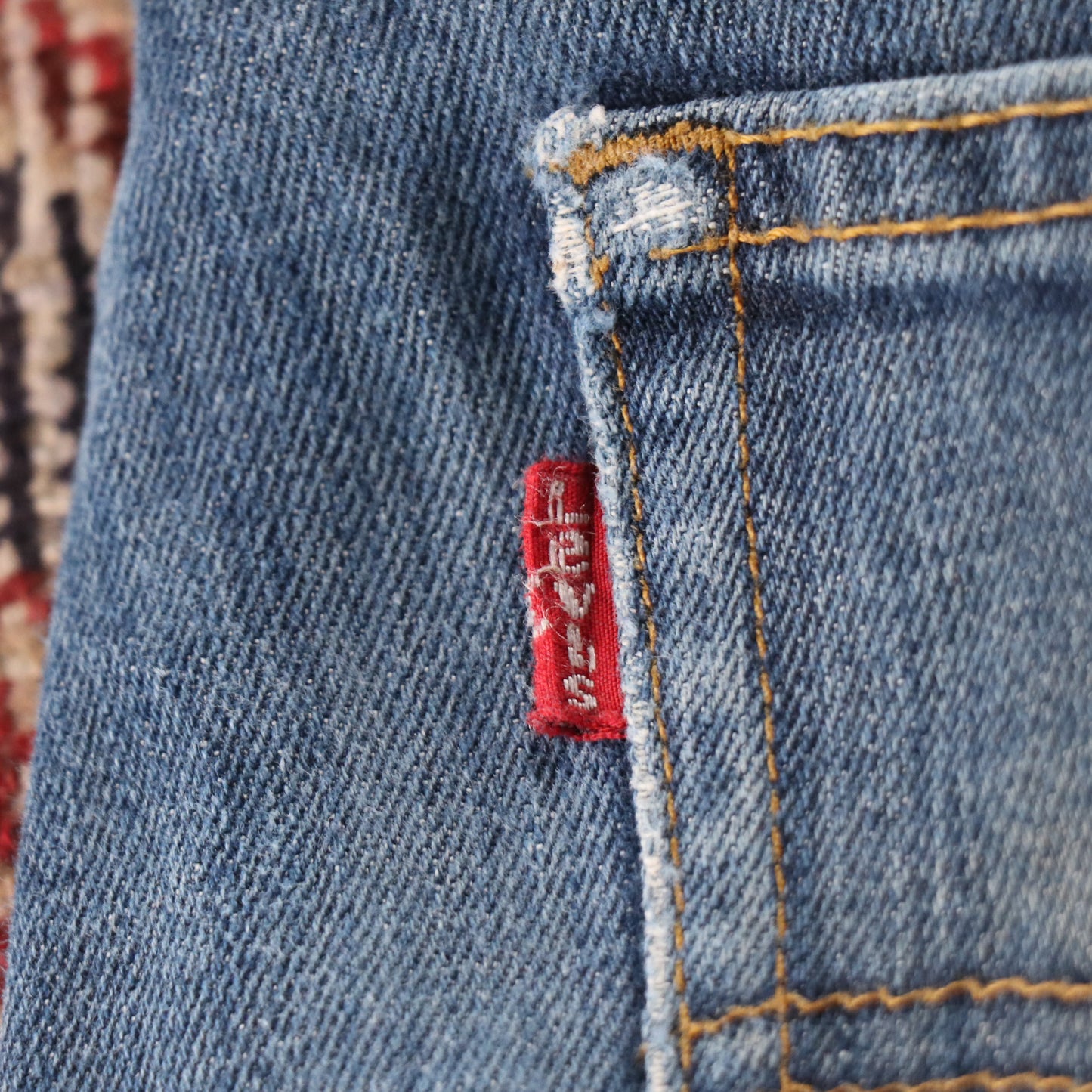 Levi's W32 L32 Skinny Classic Ripped Style Blue Denim Jeans