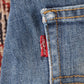 Levi's W32 L32 Skinny Classic Ripped Style Blue Denim Jeans