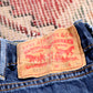 Levi's 541 W38 L28 Tapered Leg Classic Ripped style Blue Denim Jeans