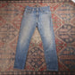Levi's 502 W32 L30 Tapered Leg Regular Fit Blue Denim Jeans