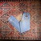 Wrangler W30 L34 Straight Leg Relaxed Fit Blue Denim Jeans