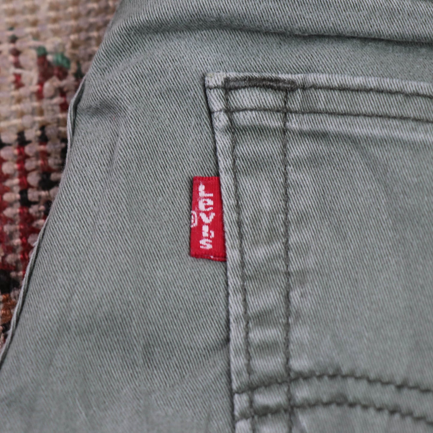 Levi's W34 L31 Straight Leg Regular Fit Blue Denim Jeans