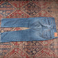 Levi's W30 L29 Straight Leg Classic Ripped Style Blue Denim Jeans