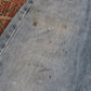 Levi's 550 W34 L28 Tapered Leg Relaxed Fit Classic Ripped Style Blue Denim Jeans