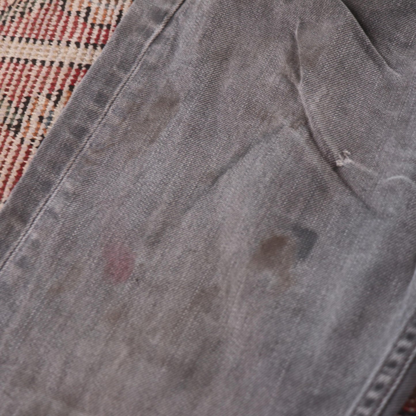 Levi's 559 Red Tab W30 L29 Straight Leg Relaxed Fit Grey Denim Jeans