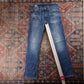Levi's 513 Red Tab W30 L31 Straight Leg Slim Fit Blue Denim Jeans