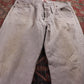 Levi's 501 W32 L28 Original Fit Beige Denim Jeans