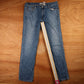 Levi's 505 Red Tab W34 L420 Straight Leg Regular Fit Blue Denim Jeans