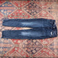 Levi's W24 L30 Tapered Leg Blue Denim Jeans