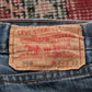 Levi's 508 Red Tab W34 L30 Tapered Leg Regular Fit Blue Denim Jeans