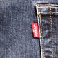 Levi's 505 Red Tab W32 L28 Straight Leg Regular Fit Blue Denim Jeans