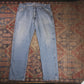 Wrangler W38 L31 Straight Leg Blue Denim Jeans