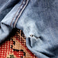 Levi's 415 W44 L30 Bootcut Blue Denim Jeans