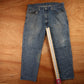 Levi's 550 Red Tab W38 L28 Tapered Leg Relaxed Fit Blue Denim Jeans